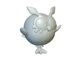 Pokemon Hoothoot #163 - Ready for 3D Printing!-0