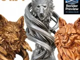 3-in-1 Wolf STL Bundle-0