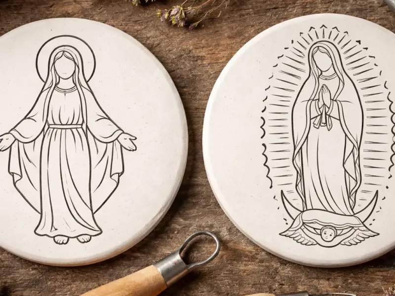 Sellos y cortantes virgenes