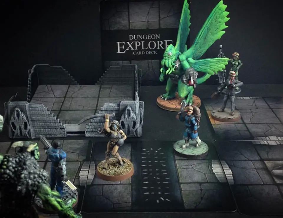 3D Printer Files | 3MF File | Dungeon Explore Card Tray | Creality Cloud
