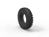 Tractor tire 7 Scale 1:25-7