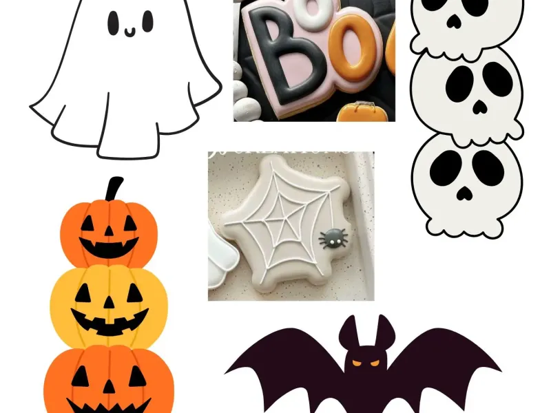 Stacked Pumpkin Halloween Cookie Cutter