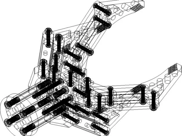 Robot Gripper STL  by haqbany