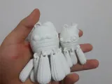 keychain knitted octopus | print in place-6