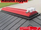 Mailbox Topper Rail by DanBGold-1