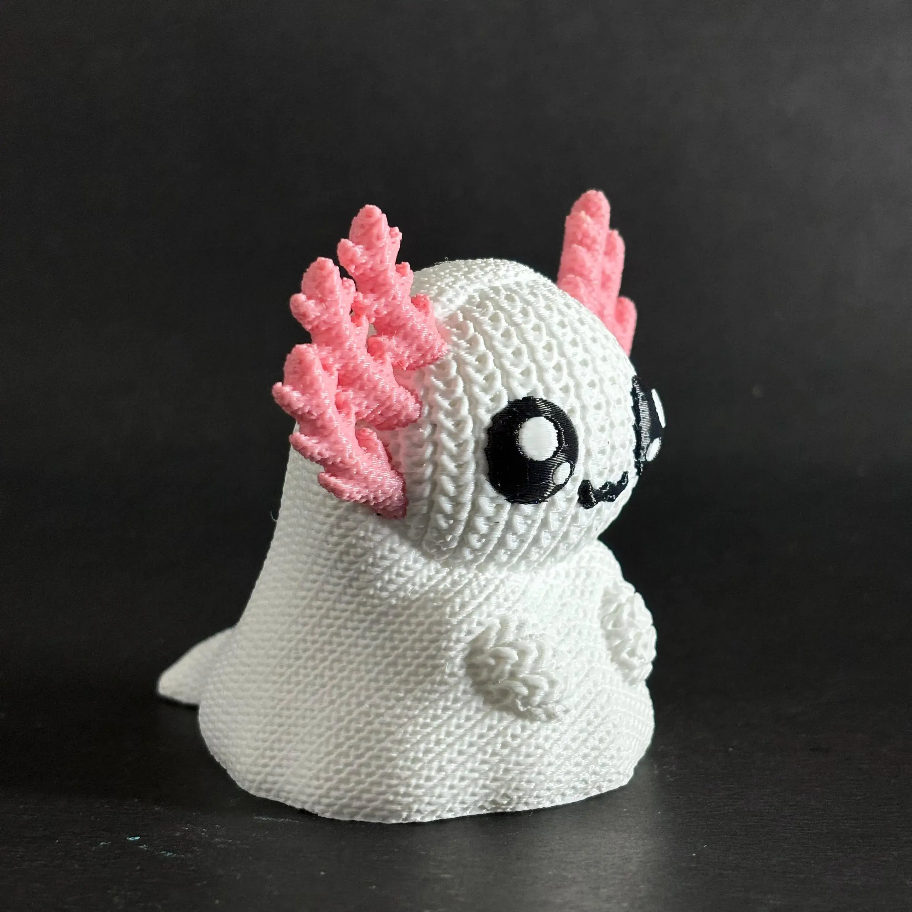 Knitted Ghost Axolotl