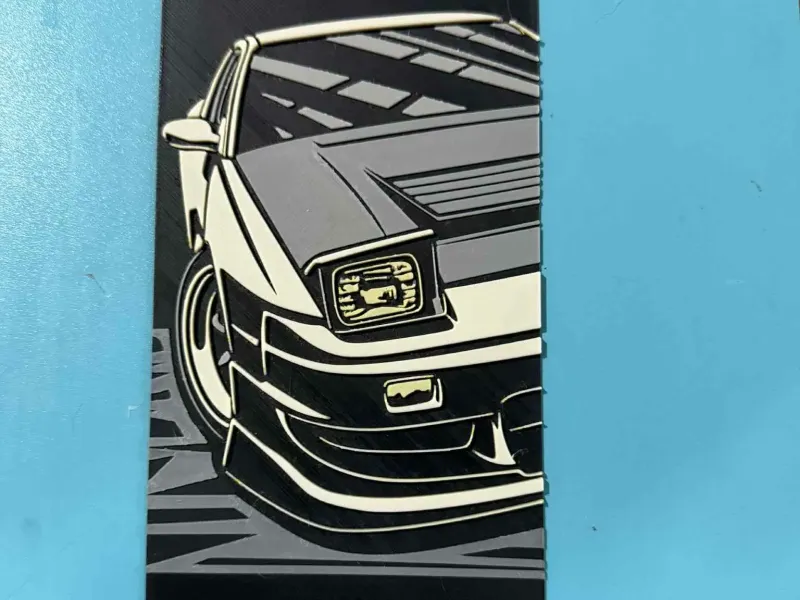JDM Series #2 RX7 Hueforge art