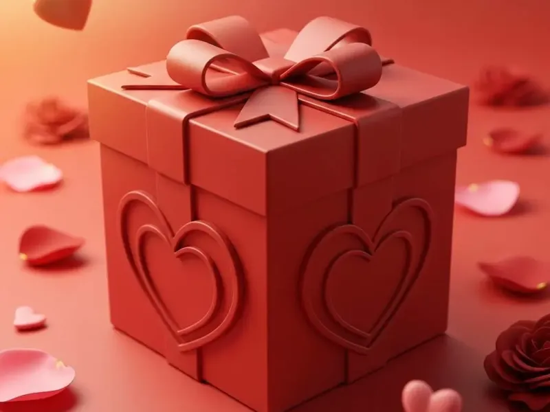 Caja de regalo San Valentin / Box gift Valentine´s Day