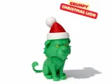 GRUMPY CHRISTMAS LION-2