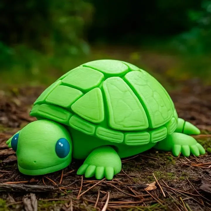 Adorable Articulated Turtle Fidget Toy