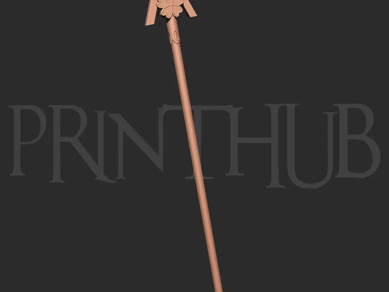 Genshin Impact - Yae Miko Gohei Wand Stick 3D Print Model