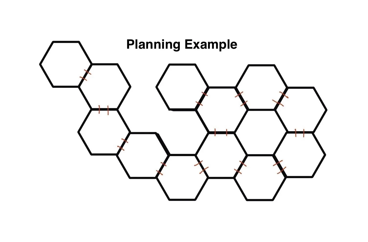 Hexagon Shelf / Honeycomb Shelf