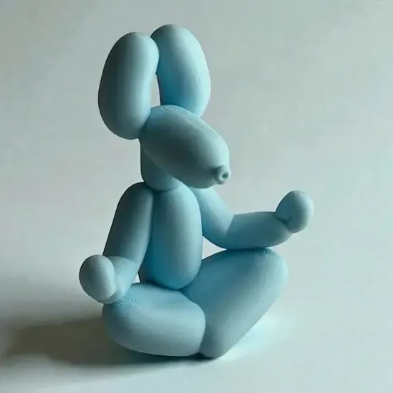 meditation dog balloon 