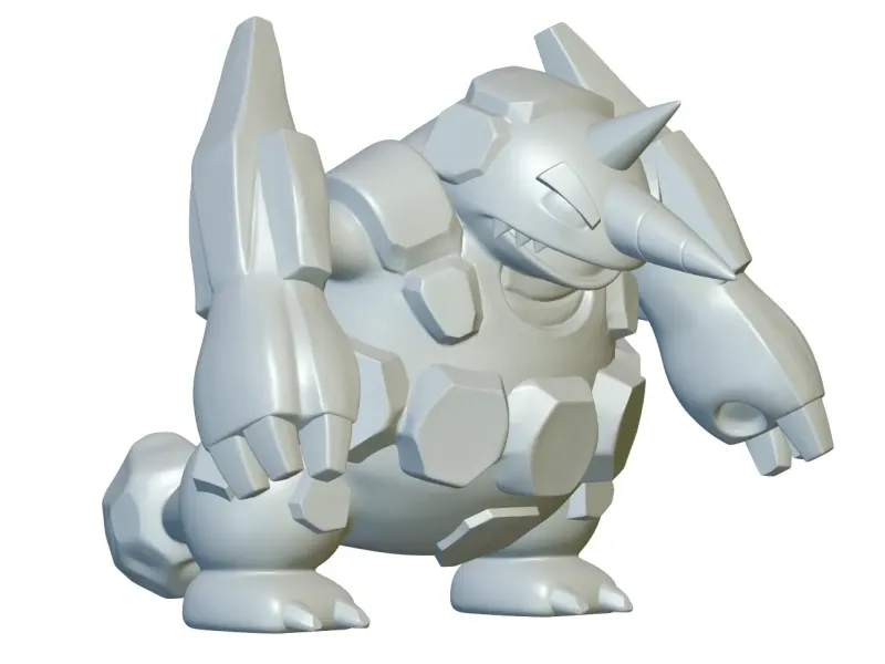 Pokemon Rhyperior #464 - Ready for 3D Printing!