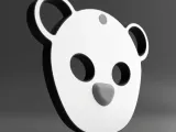 3d printable bear keychain-2