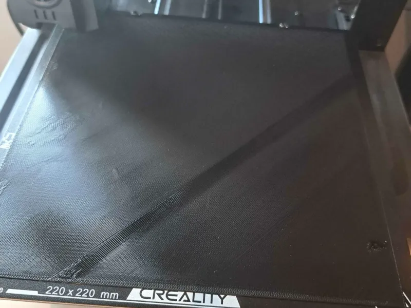 Ender 3V3 KE adhesion test (Z-offset)