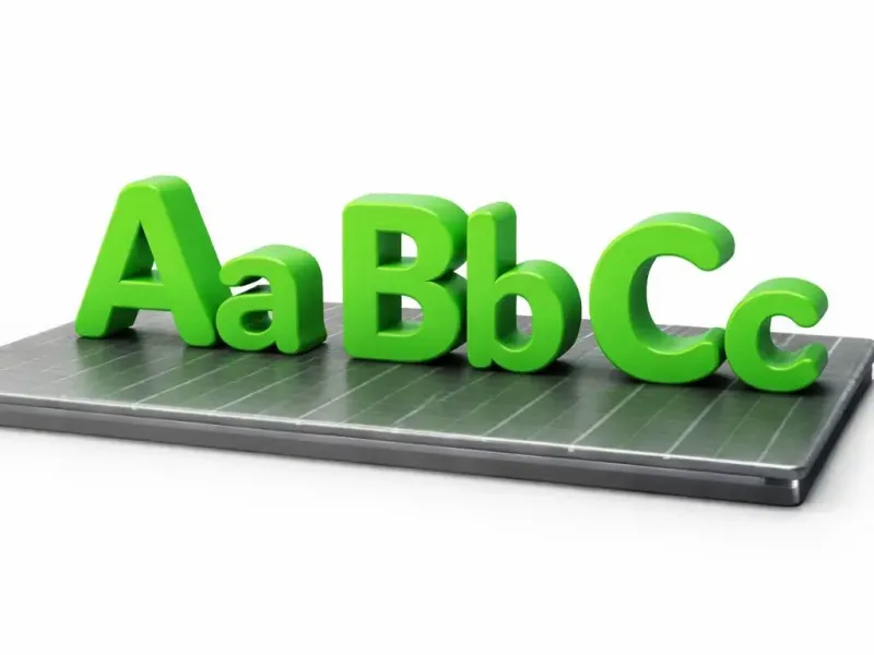 3D Alphabet Letters Set – Aa Bb Cc | Educational 3D Printabl