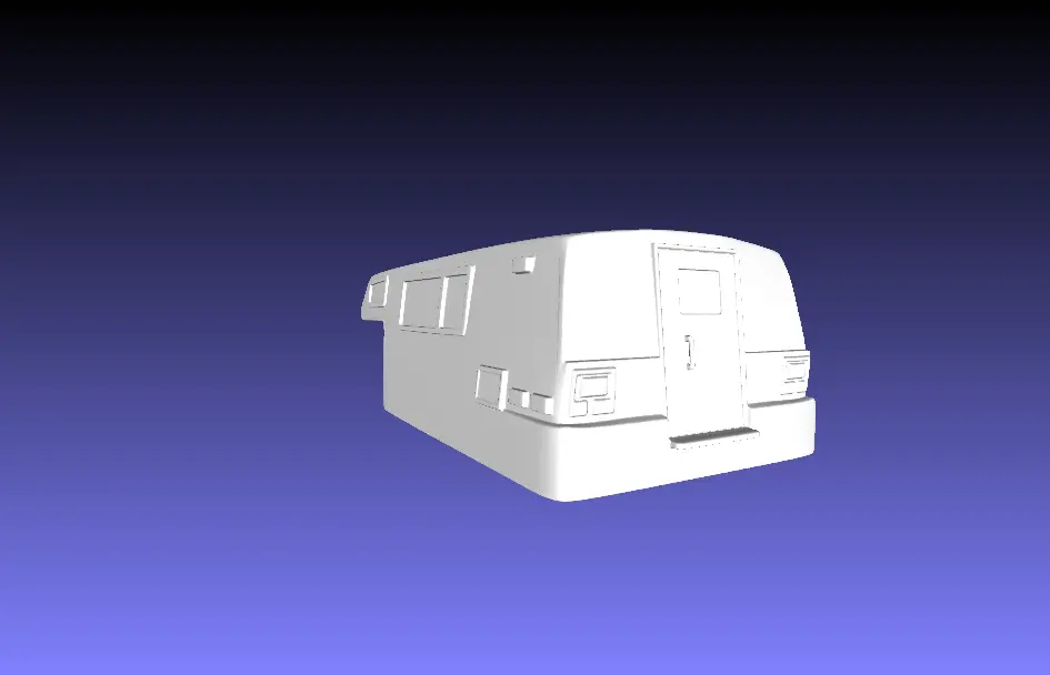 RC camper top for rc mini crawlers