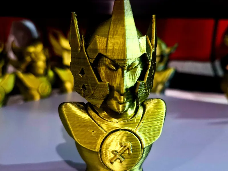 Sagitario Armadura Dorada Caballeros Del Zodiaco 