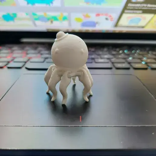 oswald the octopus plus keyring