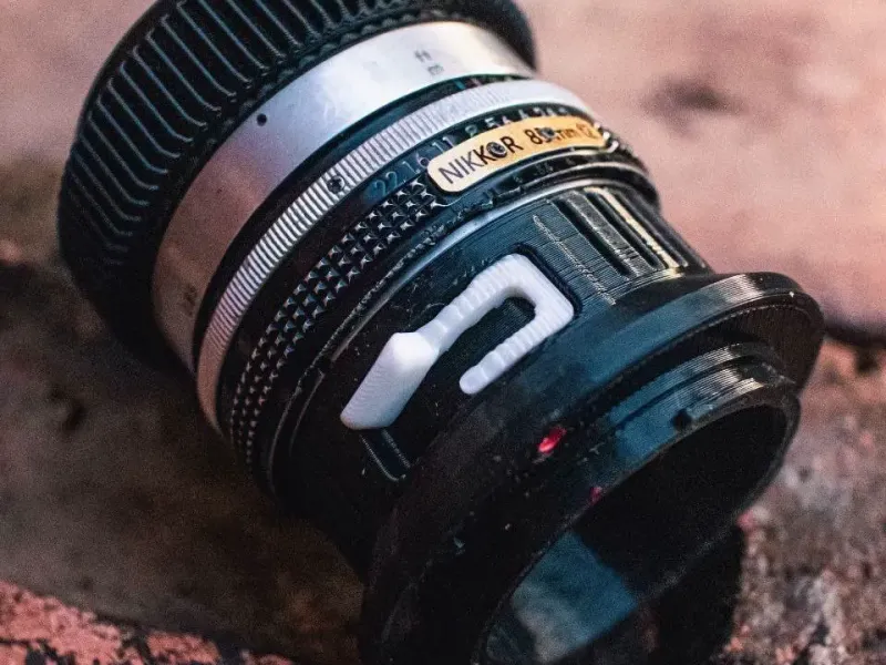 Nikon Lens to Canon RF camera adapter