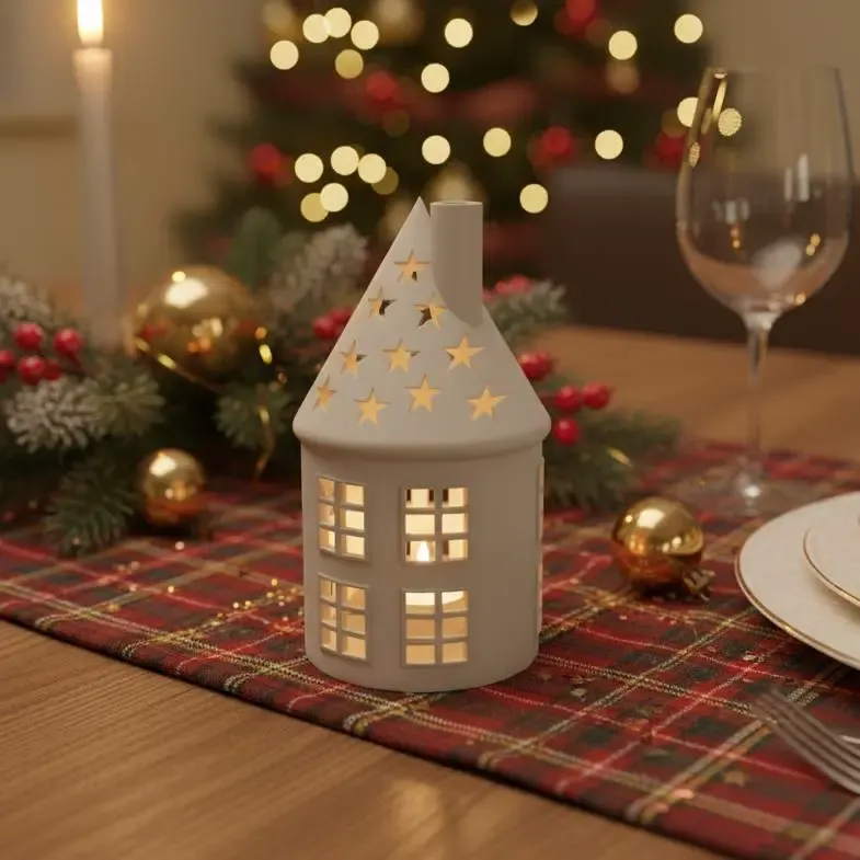 Kerst theelichtlantaarn - MOKA Design
