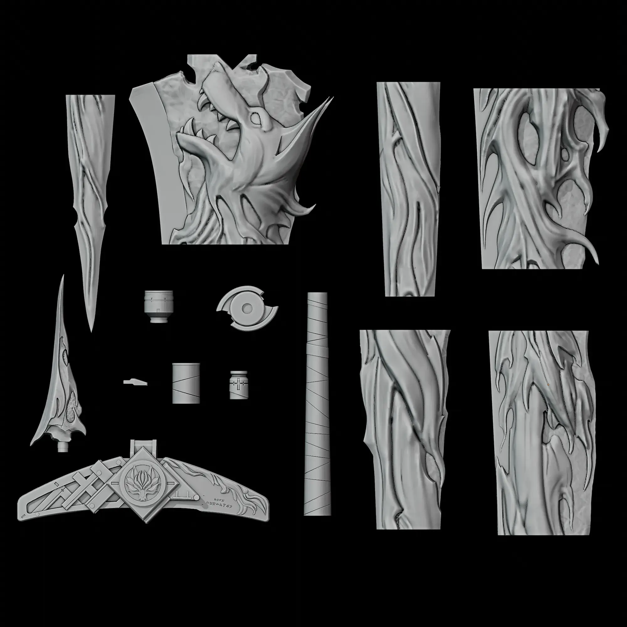Lupa - Signature Sword - Wuthering Waves Cosplay Prop