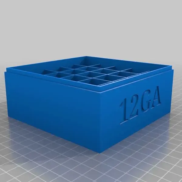 caixa pra munição calibre 12