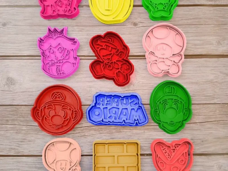 MARIO BROS CORTANTE DE GALLETAS