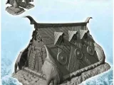 Viking buildings pack No. 2 - scenery medieval miniatures wa-8
