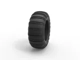 Dune buggy rear tire 22 Scale 1:25-2