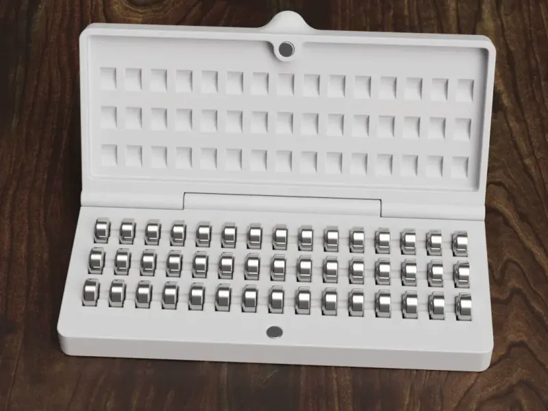 LR44 Battery Storage - Print in place Container