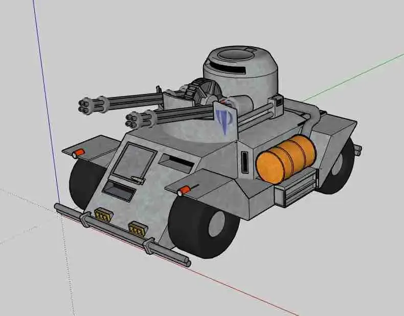 Gattling Vehicle, "C&amp;C: Alarmstufe Rot 2: Yuri's Revenge"