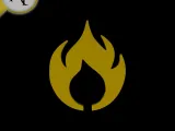 Simple Flame Symbol - 2D Art-0