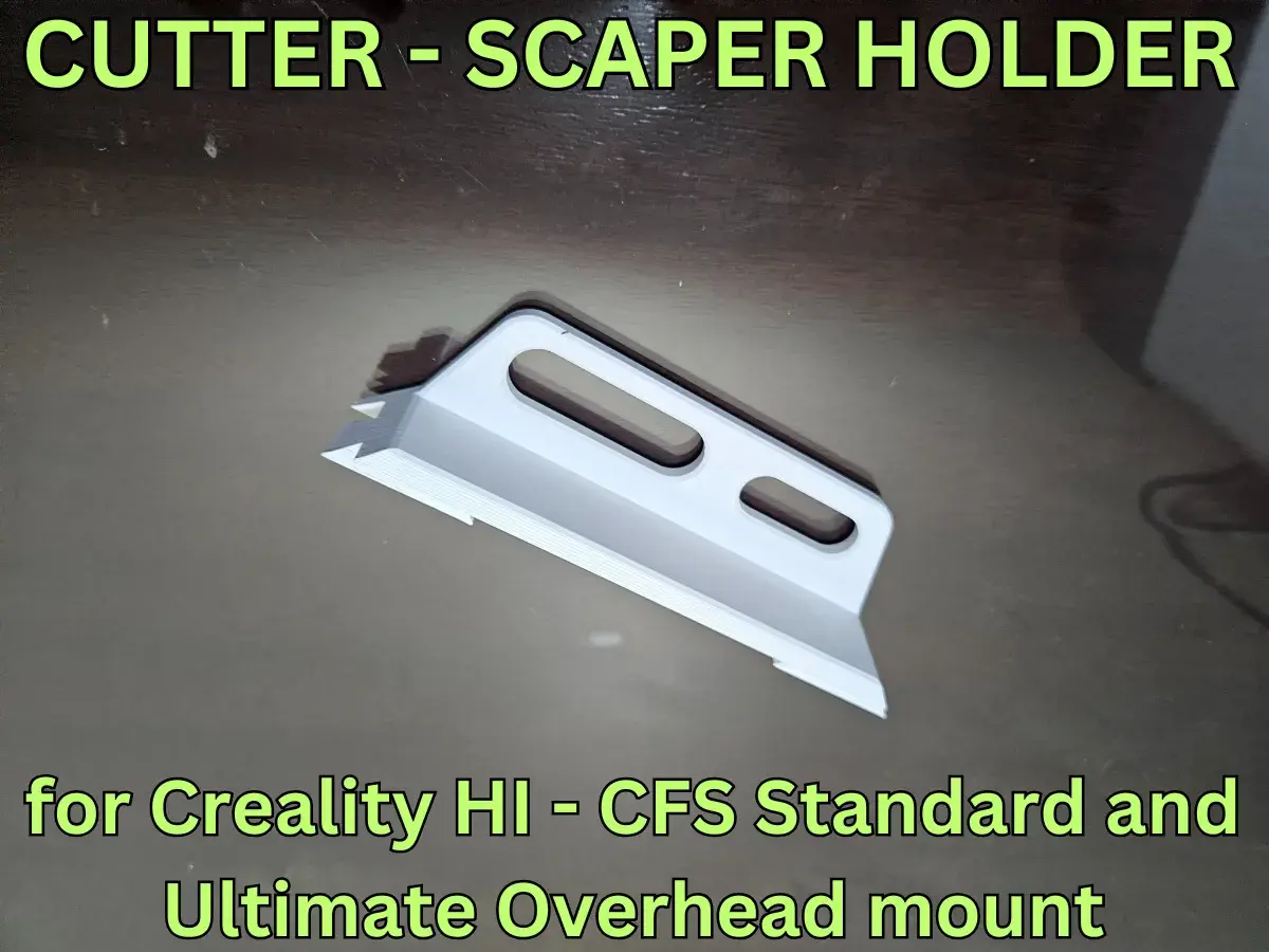 TOOL TRAY FOR CREALITY HI - CFS OVERHEAD MOUNT