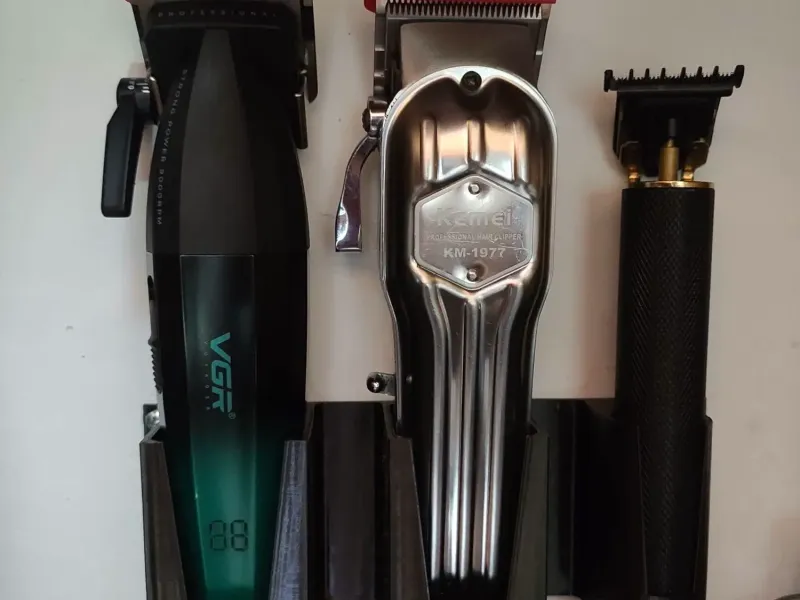 Organizador de máquinas de peluquería