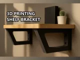 3D Printed Wall Bracket for Shelving-0