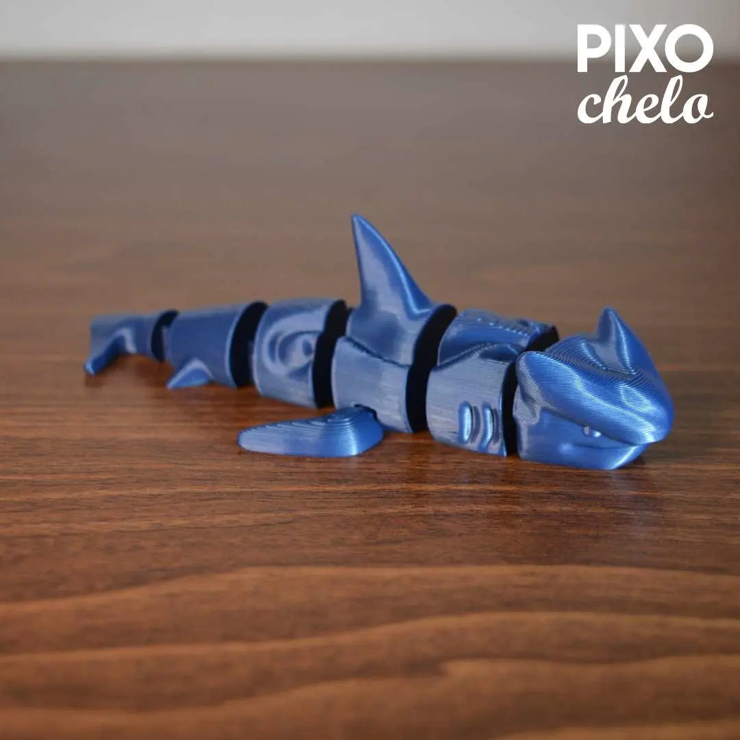 Flexi Pixo Shark (PRINT IN PLACE)