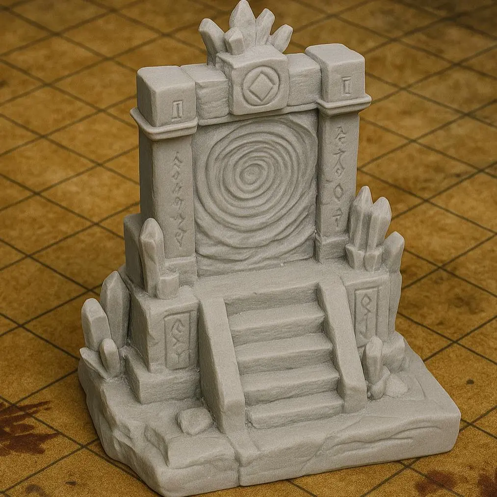 Portail mythique D&D tabletop miniature
