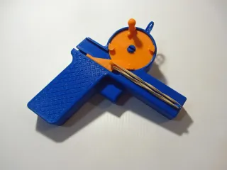 Airsoft Gatling Pistol
