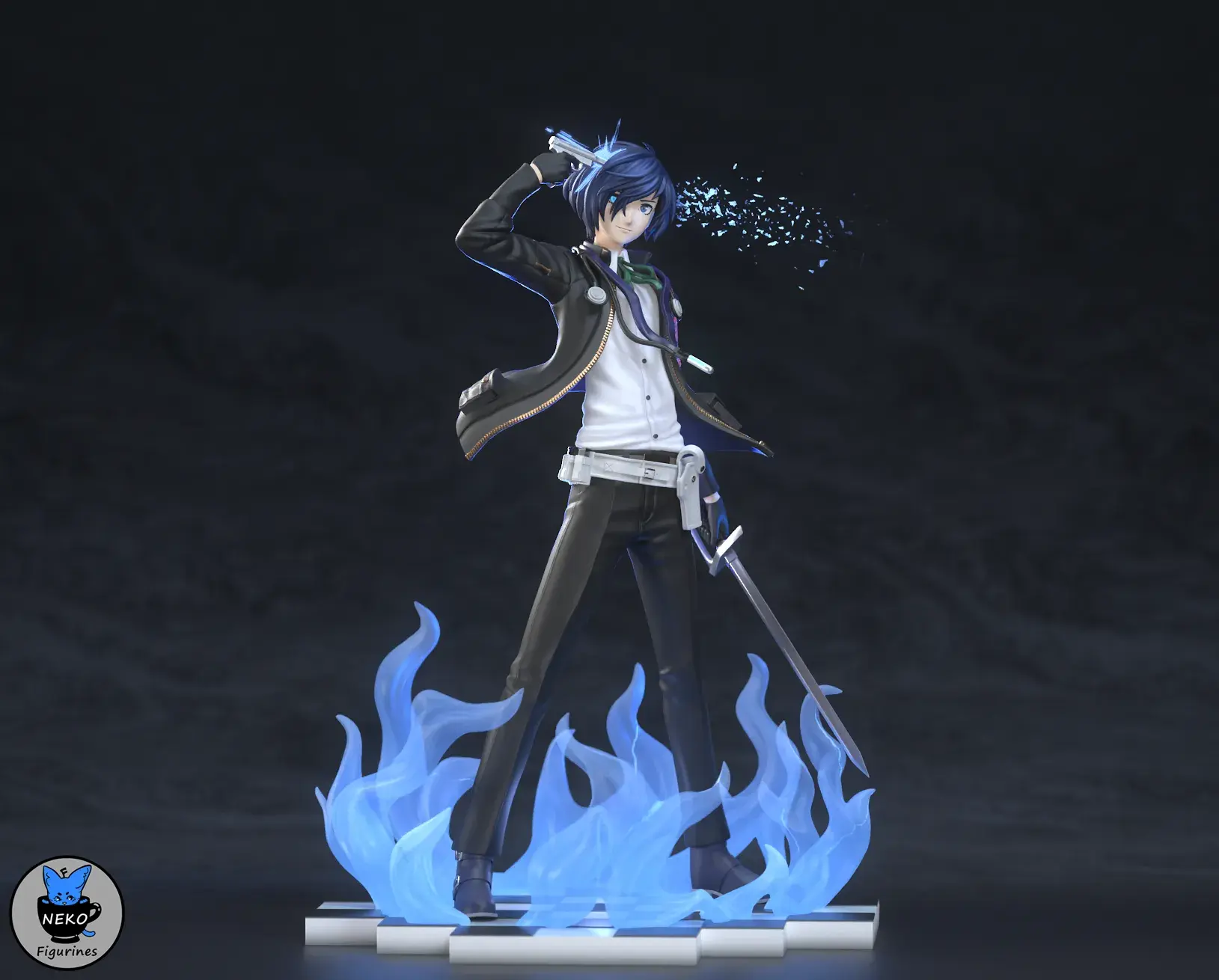 Makoto Yuki - Persona 3 Reload Game Figure for 3D Printing
