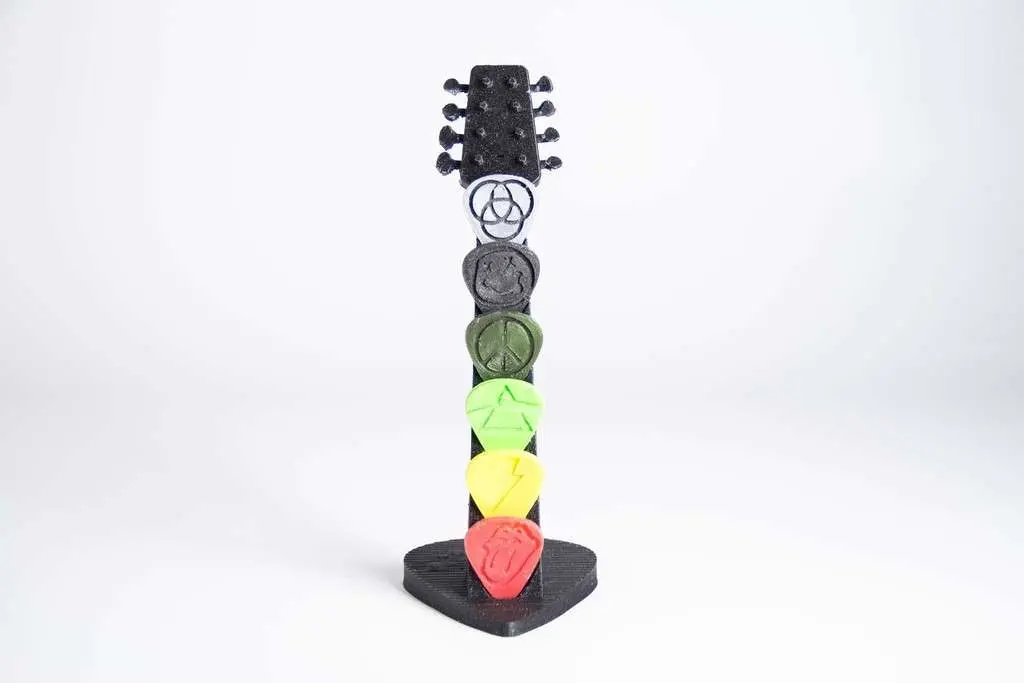Soporte para púas de guitarra