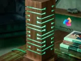 Table lamp "Neon Pulse"-2