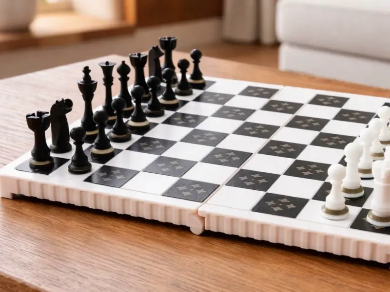 设计款国际象棋旅行套装