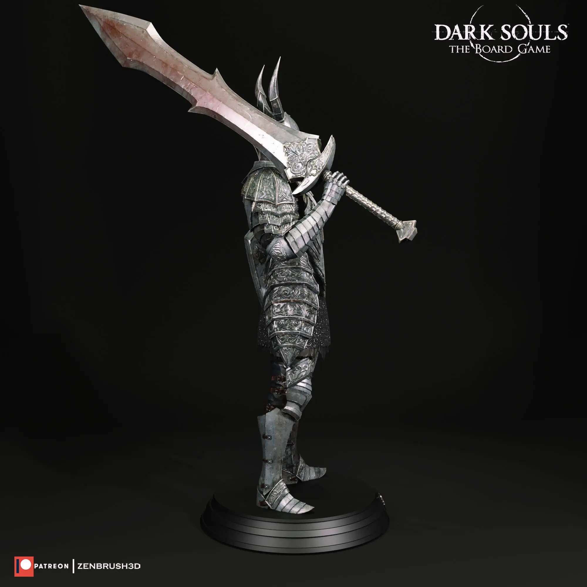 DARKSOULS - CABALLERO NEGRO IMPRESIÓN 3D
