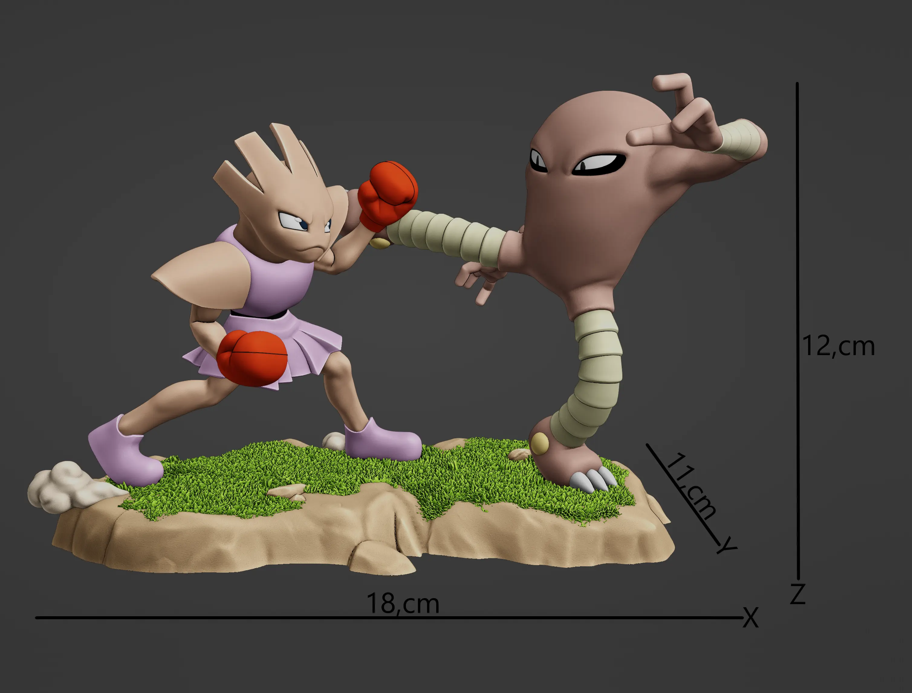 HITMONCHAN VS HITMONLEE - POKEMON