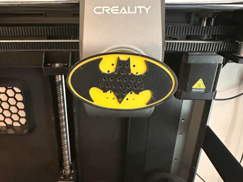 K1C K1SE Hotend Fan Cover (Batman Logo)