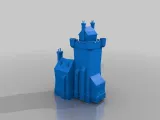 chapel watch tower - aos - bretonnians - terrain - lp-0