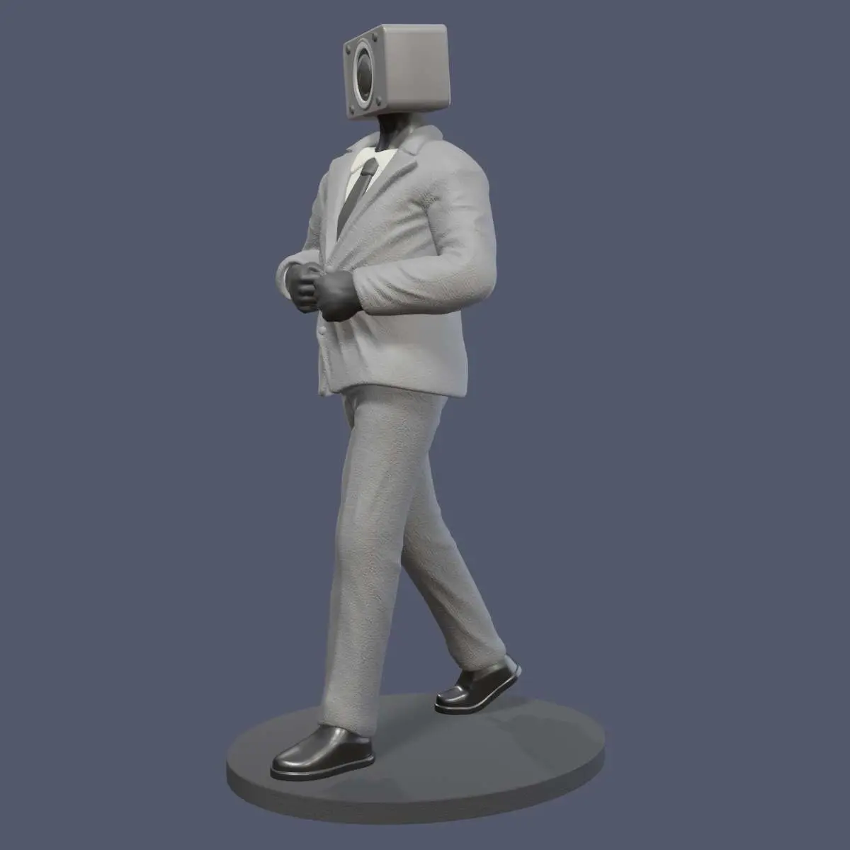 Camera Man Skibidi Toilet Statue Fan Art