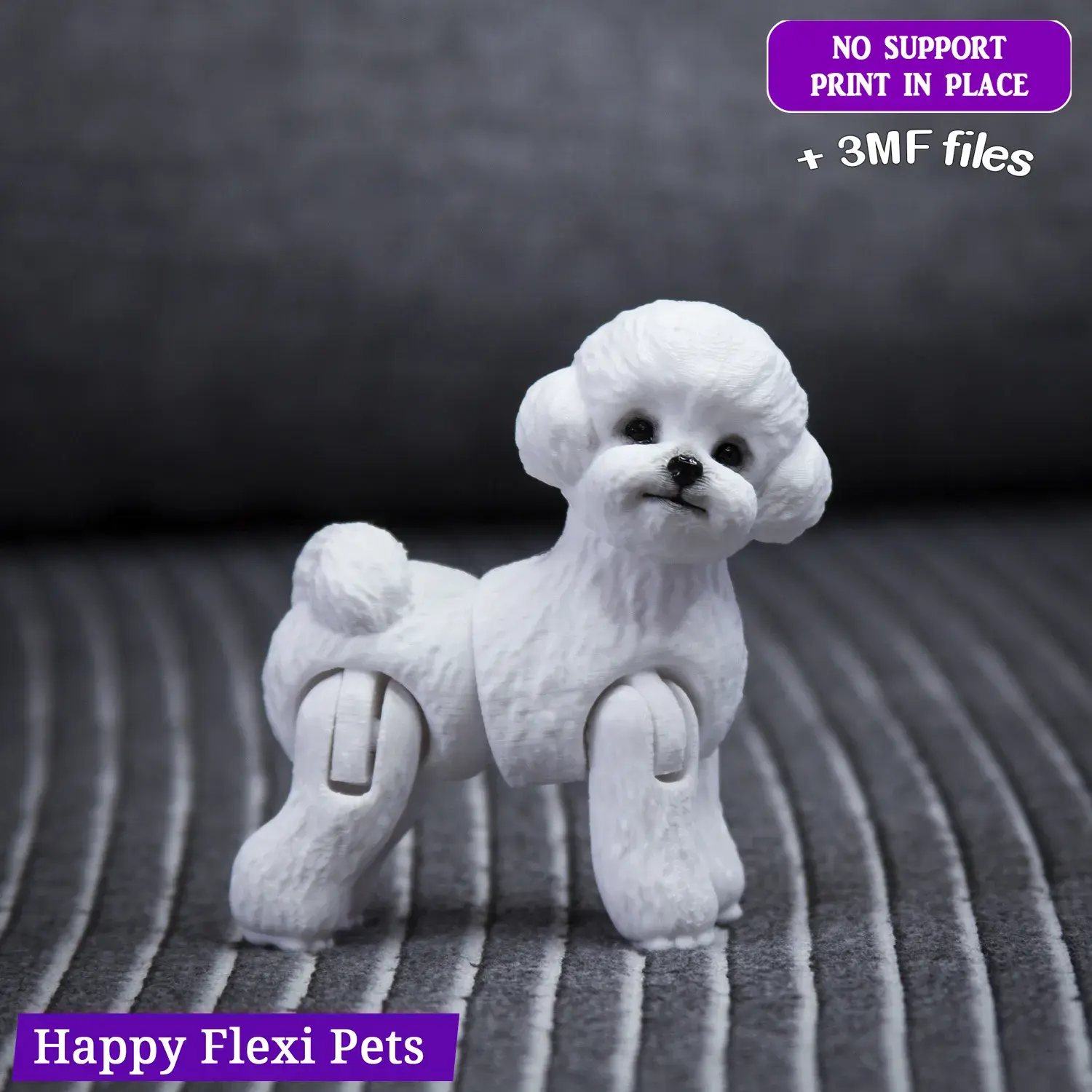 Toy Poodle the articulated flexi toy